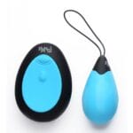 10X Silicone Vibrating Egg - Blue 1