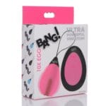 10X Silicone Vibrating Egg - Pink 1