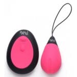 10X Silicone Vibrating Egg - Pink 2