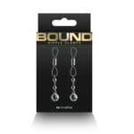 Bound Nipple Clamps D1 Gunmetal 3