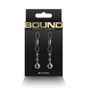 Bound Nipple Clamps D1 Gunmetal