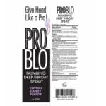 Pro Blo Numbing Deep Throat Spray Cotton Candy 1 oz 1