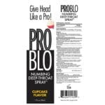 Pro Blo Numbing Spray Cupcake 1