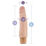 Dr. Skin Vibe 14 Realistic Vibrating Dildo