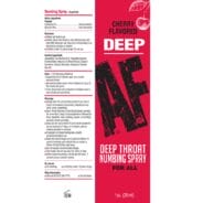 Deep AF Deep Throat Spray - Cherry