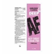 Deep AF Throat Spray Bubblegum 1oz