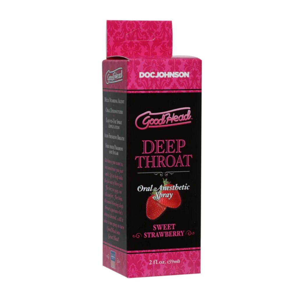 Deep Throat Spray - Sweet Strawberry 1