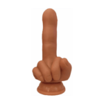 Finger Fest Flip Off Dildo Tan 1