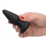 Light Up Silicone Anal Plug - Small 4