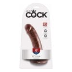 Pipedream King Cock 6 in brown 1