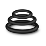 VS4 Pure Premium Silicone Cockrings black 2