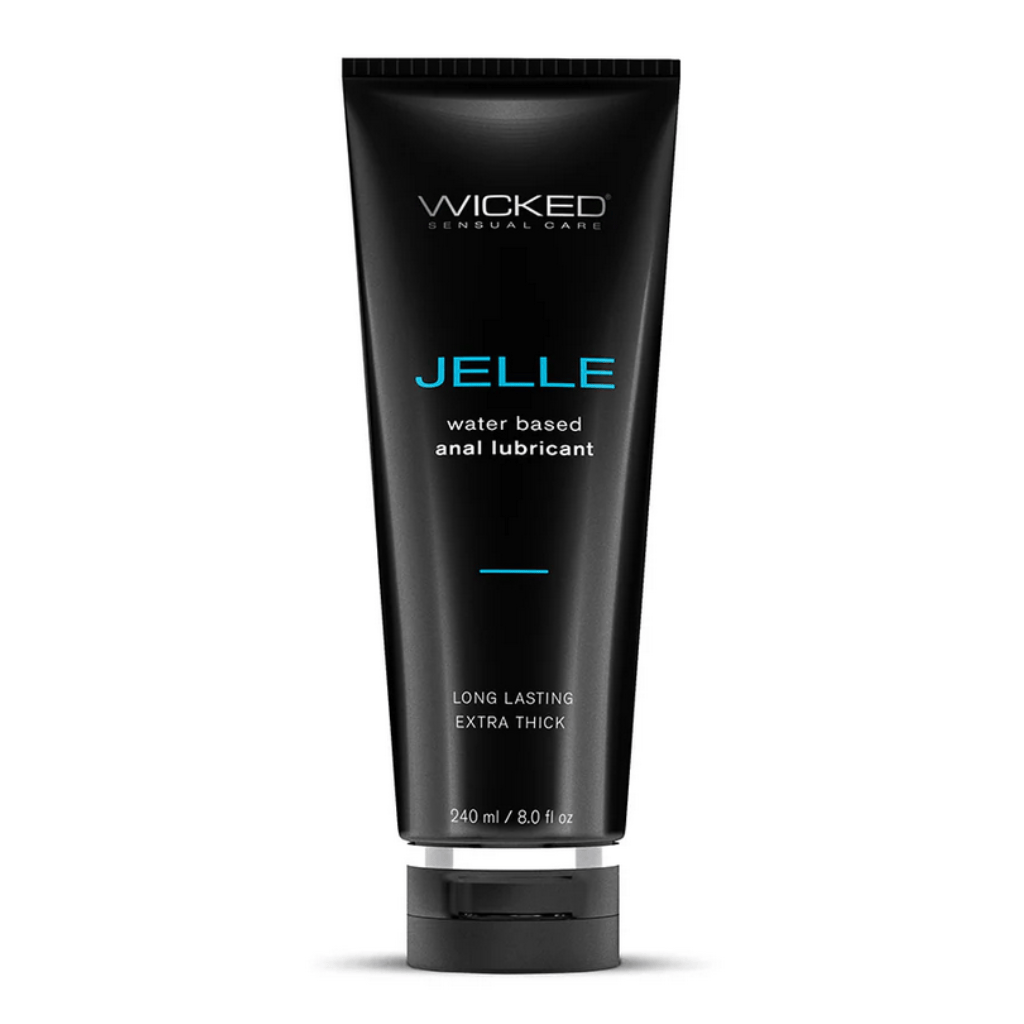 Wicked Jelle Water-Based Anal Lubricant 8 oz 1