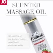 Aromatix Strawberry Scented Massage Oil 4oz