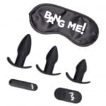 Backdoor Adventure Remote Control 3 Piece Butt Plug Vibe Kit 1