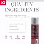 H2O Raspberry Sorbet Flavored Lubricant 1