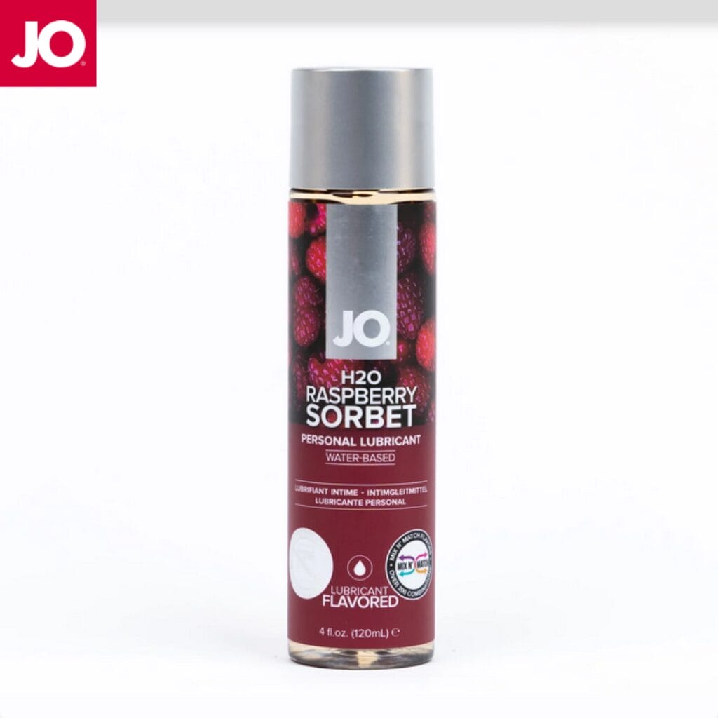 H2O Raspberry Sorbet Flavored Lubricant 3