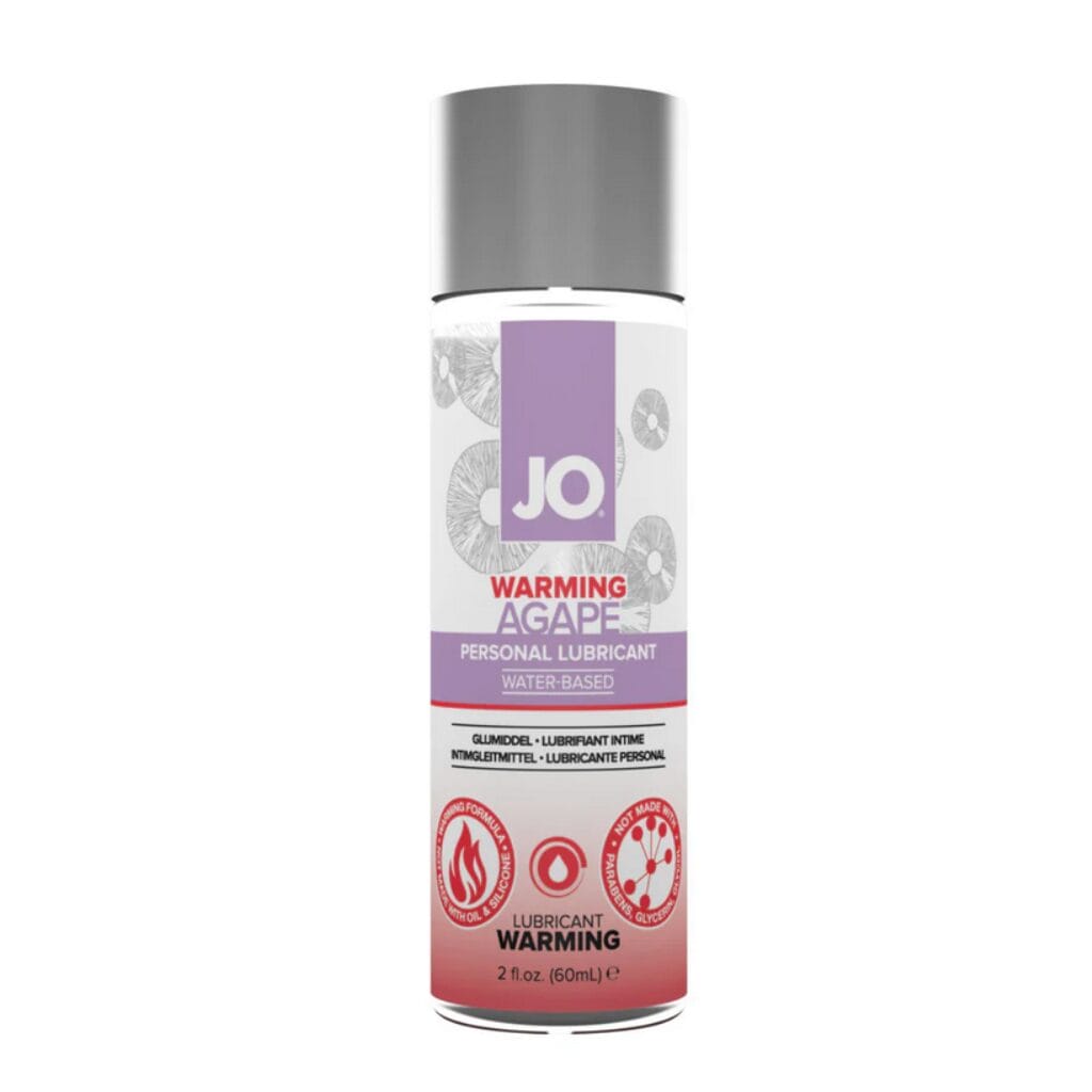 JO Agape Warming Water-Based Lubricant 2 oz 1