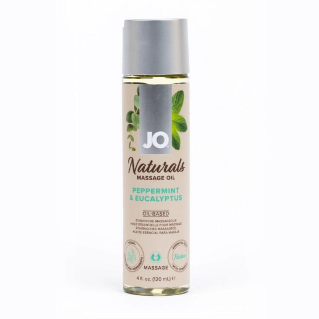 Naturals Massage Oil Peppermint Eucalyptus 1