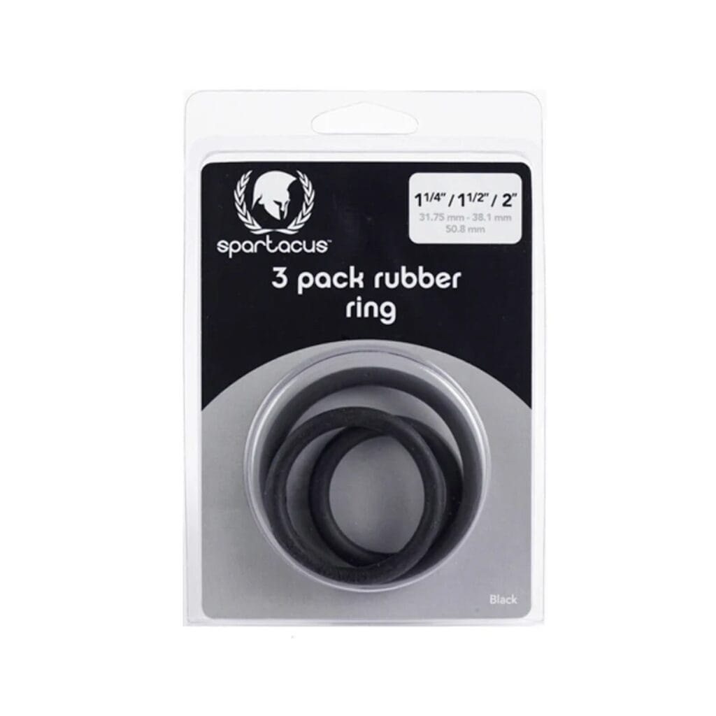 Spartacus Cock Ring Set black 1