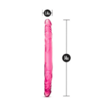 B Yours 14 in. Double Dildo Pink 2