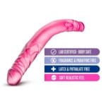 B Yours 14 in. Double Dildo Pink 3