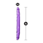 B Yours 14 in. Double Dildo Purple 1