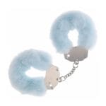 Heavy-Duty Fluffy Handcuffs Powder Blue 2