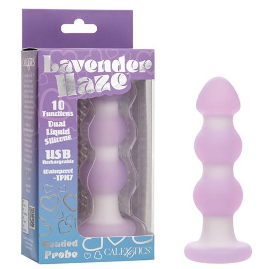 Lavender Haze Beaded Anal Probe 1