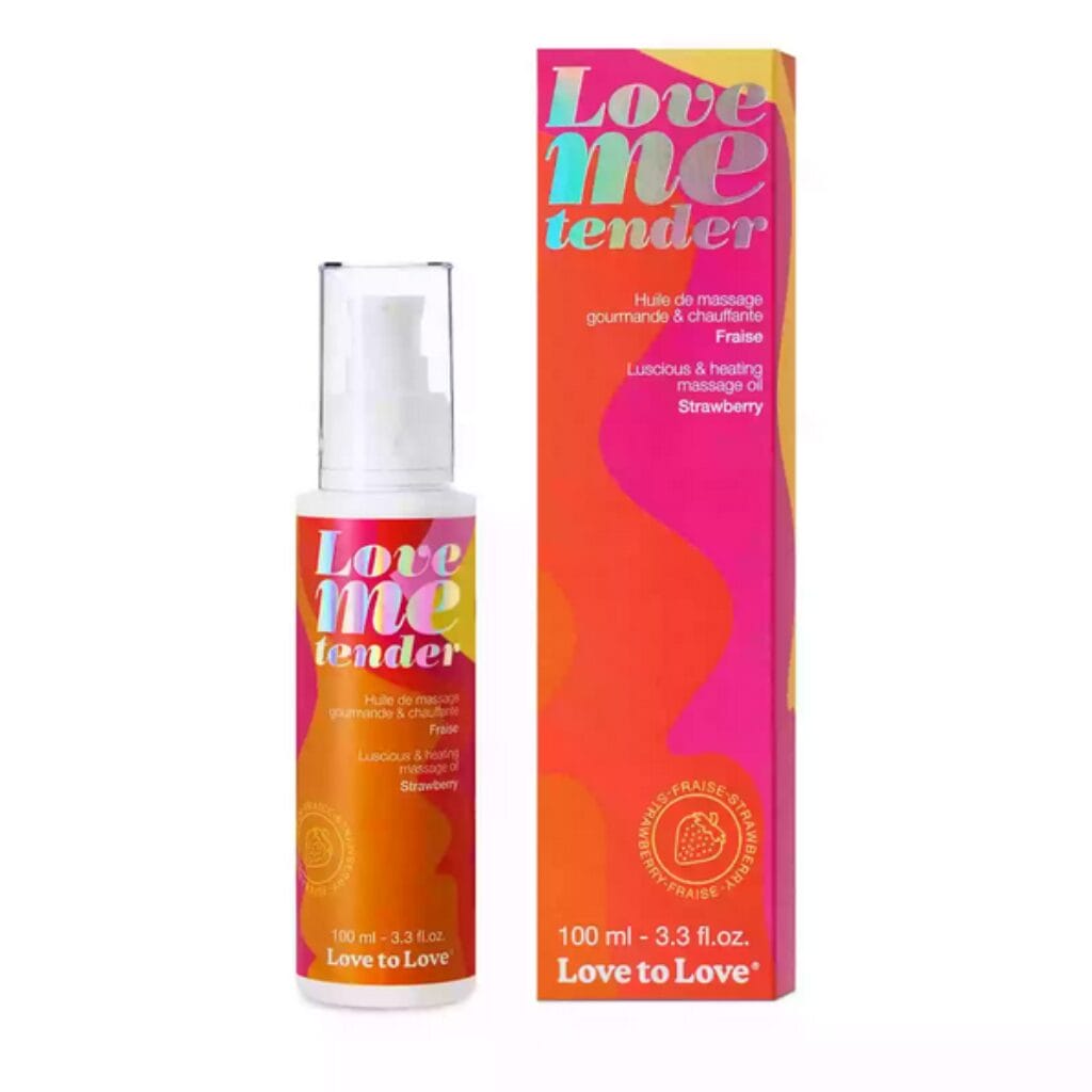 Love Me Tender Massage Oil Strawberry 1