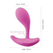 Oly 2 Wearable App Vibrator - Pink