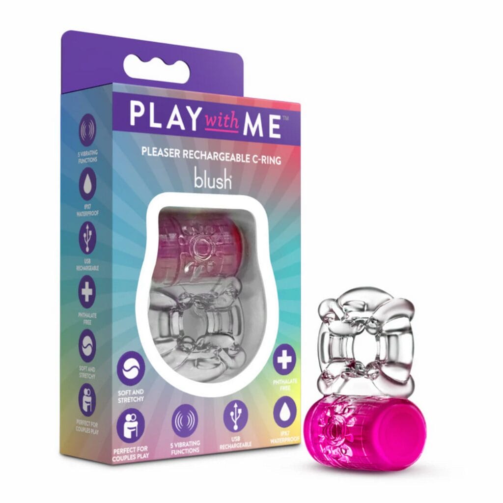 Play With Me - Pleaser C-Ring - Pink 1