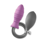 INYA Inflataplay Inflatable Anal Plug - Pink 2