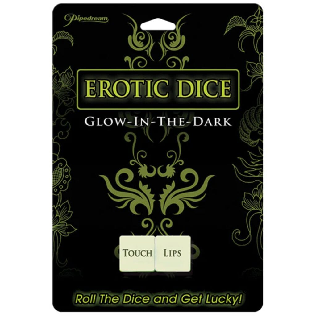 Pipedream Glow-in-the-Dark Erotic Dice 1